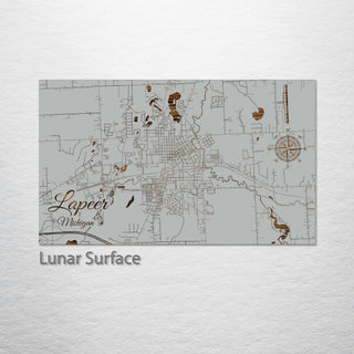 Lapeer, Michigan Street Map