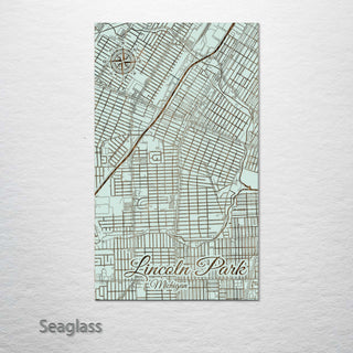Lincoln Park, Michigan Street Map