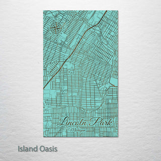 Lincoln Park, Michigan Street Map
