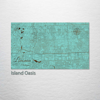 Livonia, Michigan Street Map
