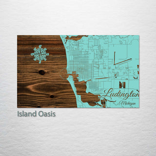 Ludington, Michigan Street Map