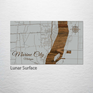 Marine City, Michigan Street Map