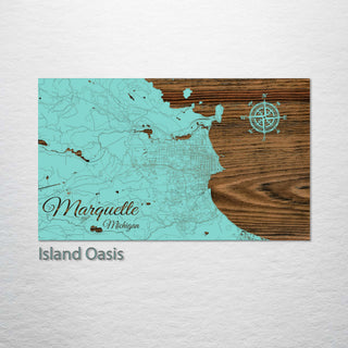 Marquette, Michigan Street Map