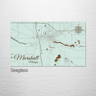 Marshall, Michigan Street Map