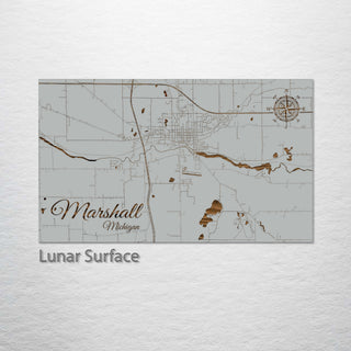 Marshall, Michigan Street Map