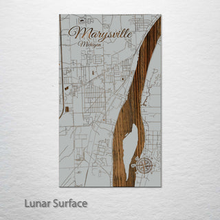 Marysville, Michigan Street Map