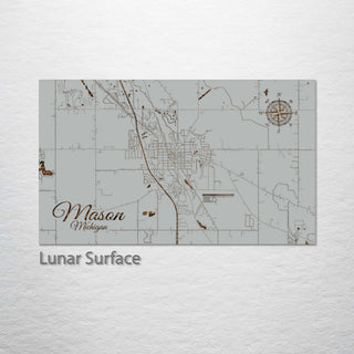 Mason, Michigan Street Map