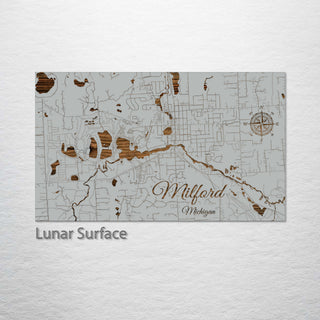 Milford, Michigan Street Map