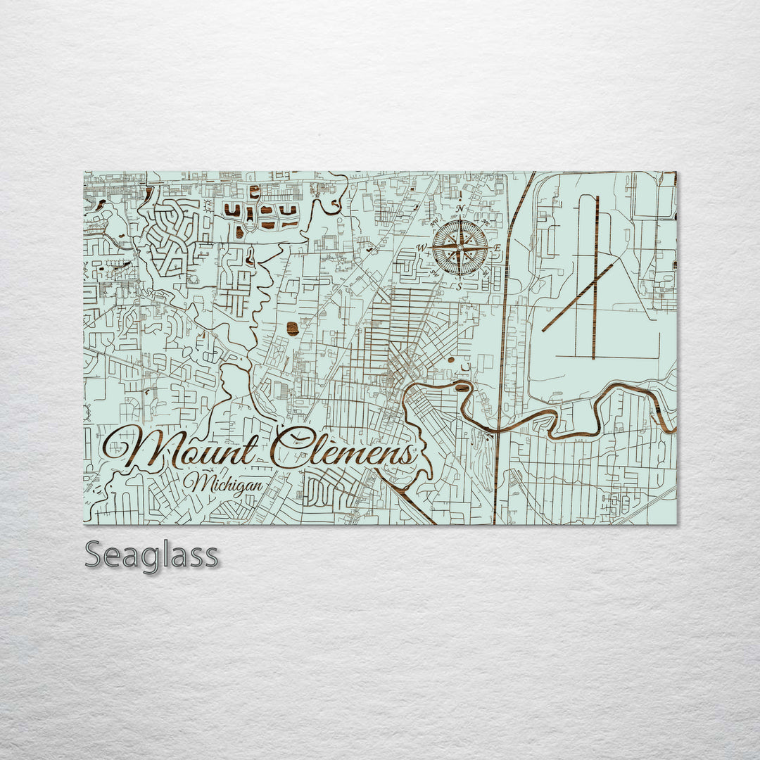 Mount Clemens, Michigan Street Map