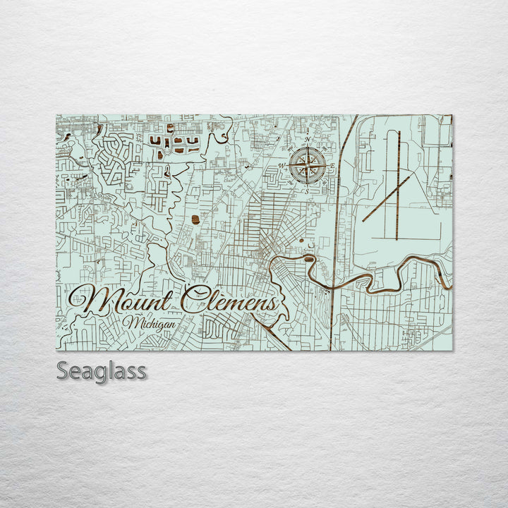 Mount Clemens, Michigan Street Map