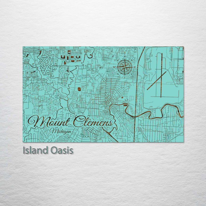 Mount Clemens, Michigan Street Map