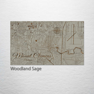 Mount Clemens, Michigan Street Map