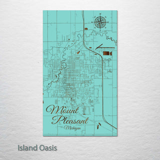 Mount Pleasant, Michigan Street Map
