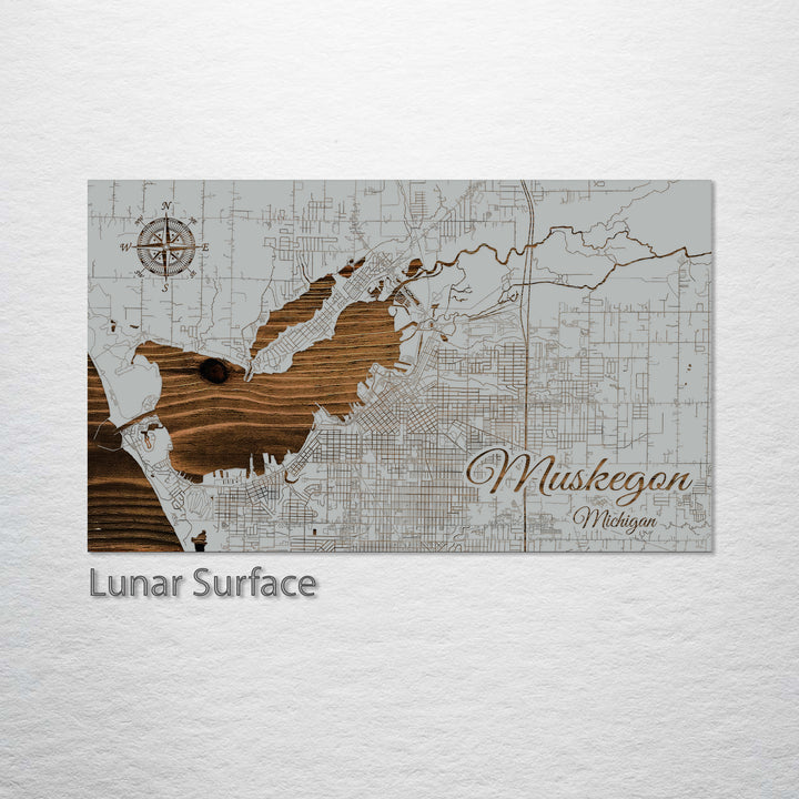 Muskegon, Michigan Street Map