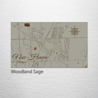 New Haven, Michigan Street Map