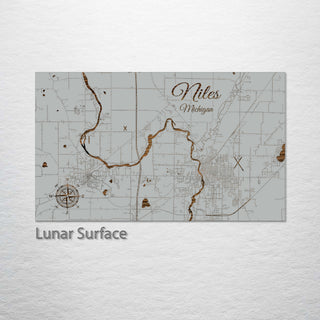 Niles, Michigan Street Map