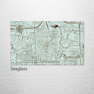 Plymouth, Michigan Street Map