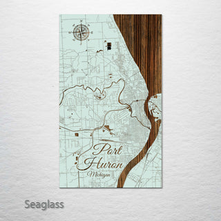 Port Huron, Michigan Street Map