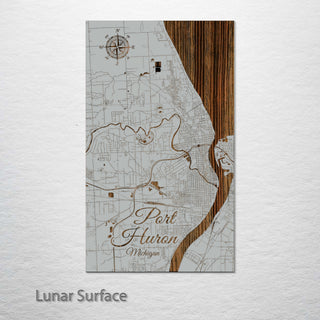 Port Huron, Michigan Street Map