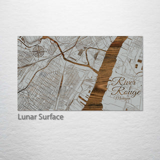 River Rouge, Michigan Street Map
