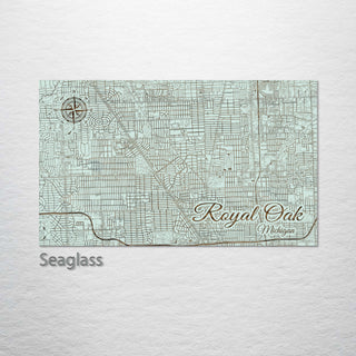 Royal Oak, Michigan Street Map