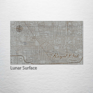 Royal Oak, Michigan Street Map