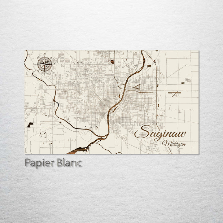 Saginaw, Michigan Street Map