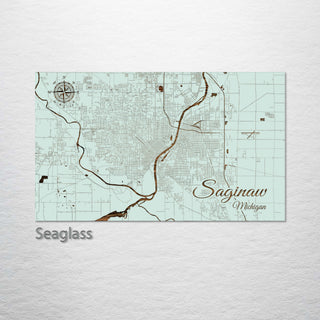 Saginaw, Michigan Street Map