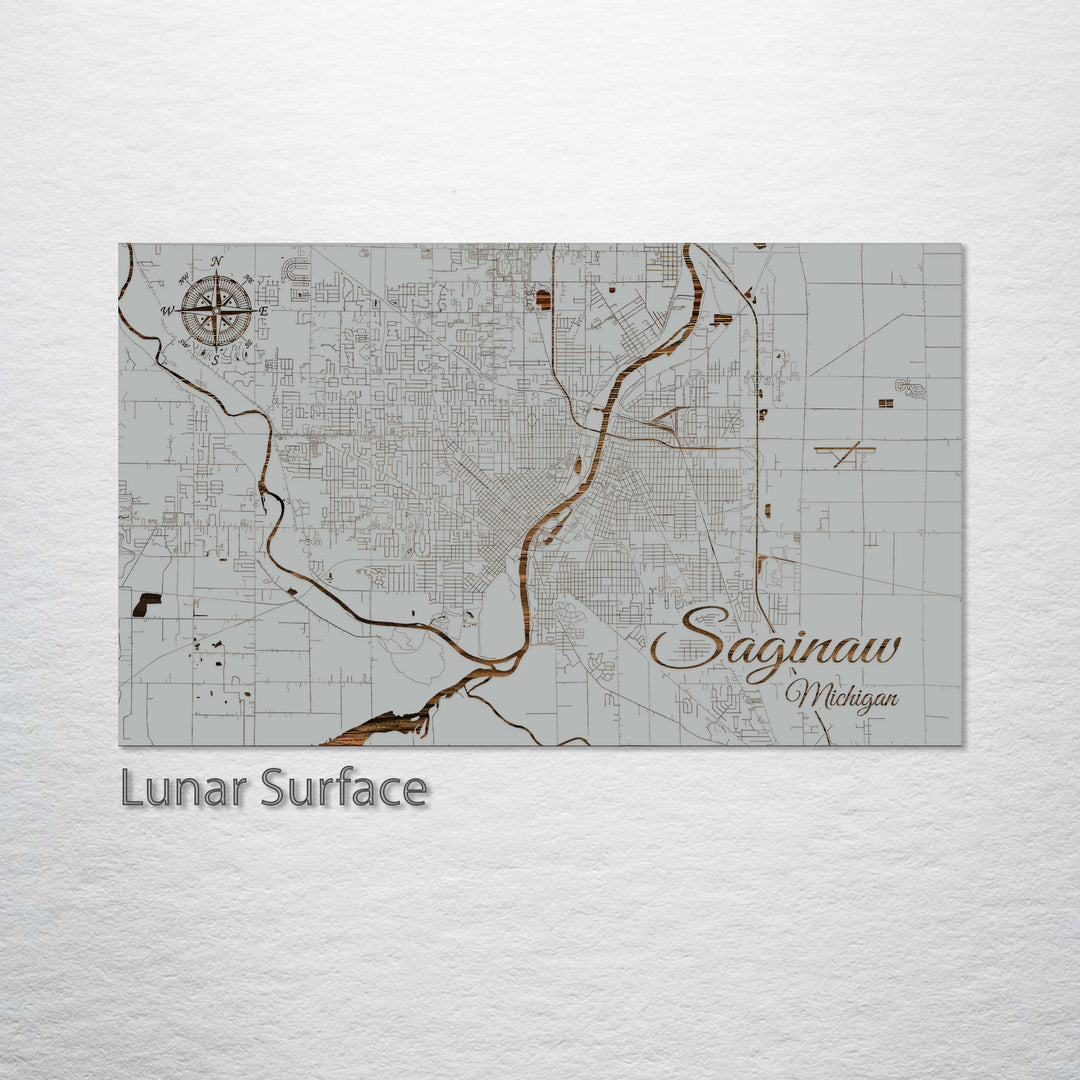 Saginaw, Michigan Street Map