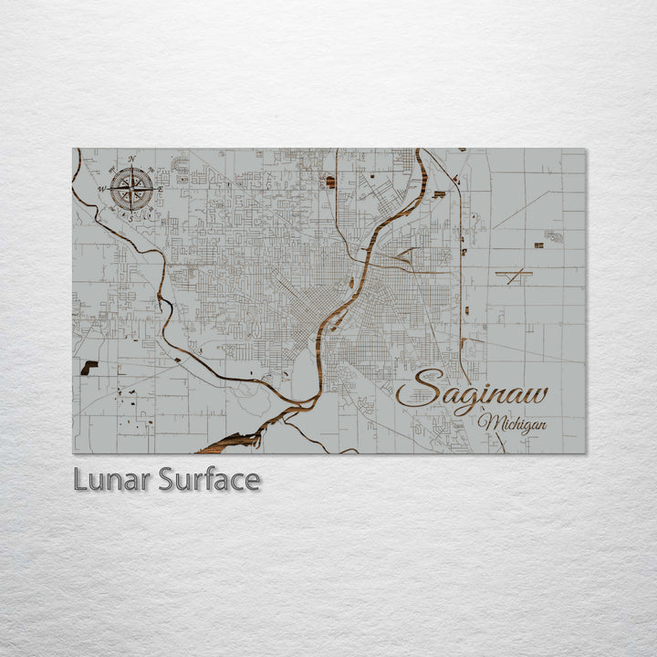 Saginaw, Michigan Street Map