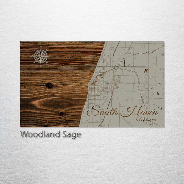 South Haven, Michigan Street Map