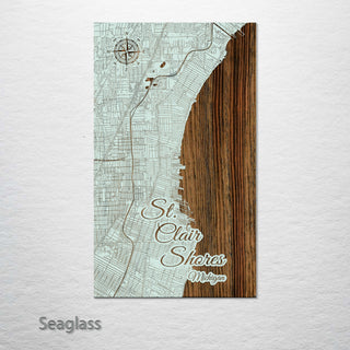 St. Clair Shores, Michigan Street Map