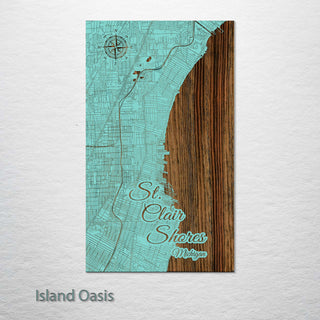 St. Clair Shores, Michigan Street Map