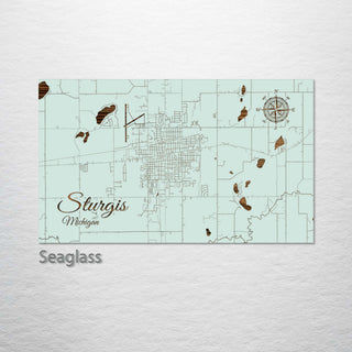 Sturgis, Michigan Street Map