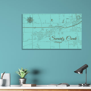 Swartz Creek, Michigan Street Map
