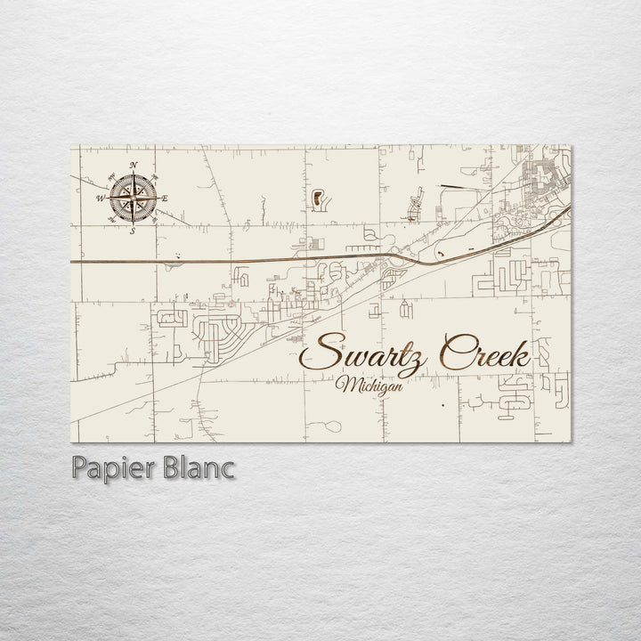 Swartz Creek, Michigan Street Map