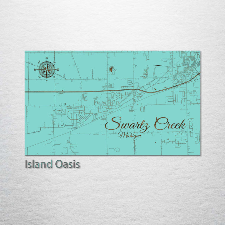 Swartz Creek, Michigan Street Map