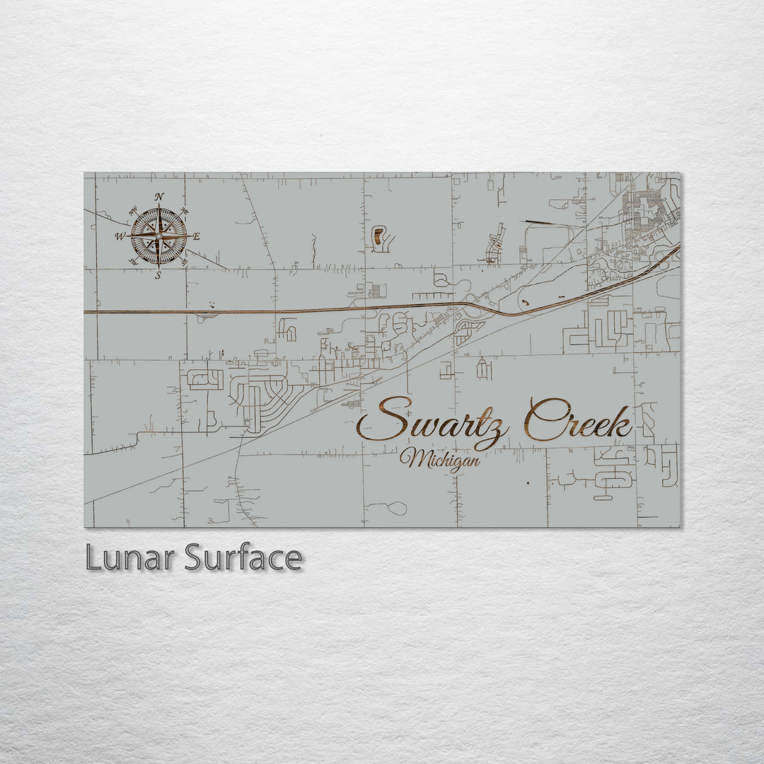 Swartz Creek, Michigan Street Map