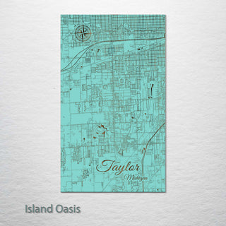 Taylor, Michigan Street Map
