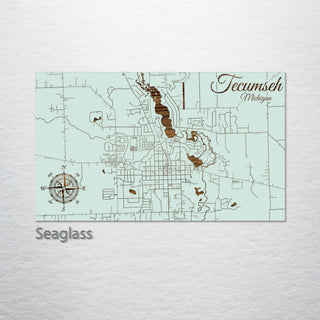 Tecumseh, Michigan Street Map