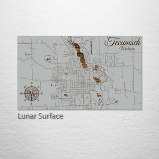Tecumseh, Michigan Street Map