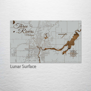 Three Rivers, Michigan Street Map