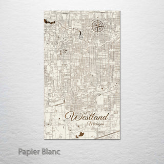 Westland, Michigan Street Map