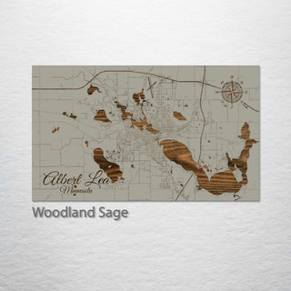 Albert Lea, Minnesota Street Map