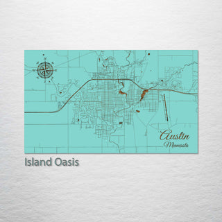 Austin, Minnesota Street Map