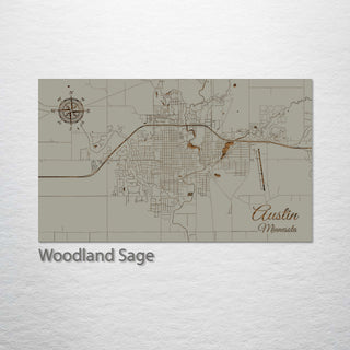 Austin, Minnesota Street Map