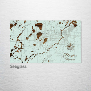 Baxter, Minnesota Street Map