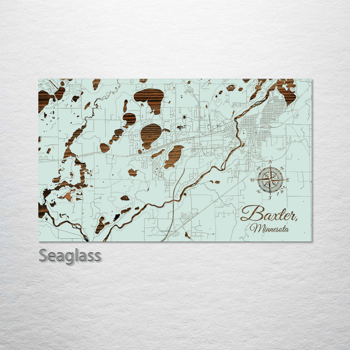 Baxter, Minnesota Street Map