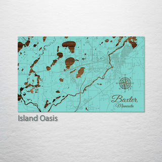 Baxter, Minnesota Street Map