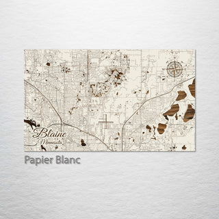 Blaine, Minnesota Street Map